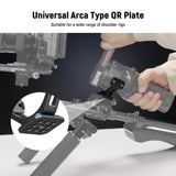 NEEWER GA030/GA030P Arca Type NATO Mount Adapter For DJI RS3/Pro RS4/Pro, view 4