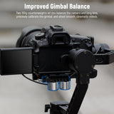 NEEWER GA001 Gimbal Counterweights and Clamp Kit for DJI, view 2