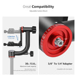 NEEWER GM101 Aluminum Alloy Gimbal Tripod Head, view 5