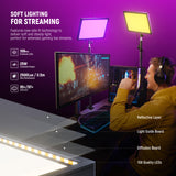 NEEWER GL25C LED RGB Streaming Key Light, view 2