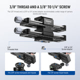 NEEWER GM-MP3 4 Axis Macro Focusing Rail, view 6