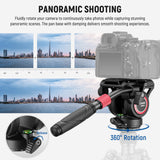 NEEWER GM001 Metal Heavy Duty Video Tripod Fluid Head, view 5