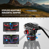 NEEWER GM006 Pro Video Tripod Fluid Head, view 2