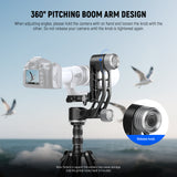 NEEWER GM102 Tripod Gimbal Head, view 2