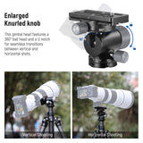NEEWER GM39 Gimbal Tripod Head, view 4