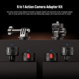 NEEWER GP-24 4 In 1 Action Camera Mount Kit, view 2