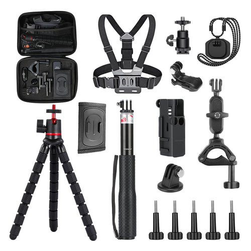 NEEWER BASICS GP-52 16 In 1 Adapter Mounts Accessories Kit for DJI OSMO Pocket 3