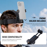 NEEWER GP-74 Phone Chest & Head Strap Mount Accessories Kit, view 2