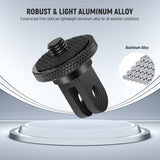 NEEWER GP-81 Action Camera Tripod Mount Adapter with 1/4" Screw Aluminum Alloy, view 5