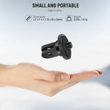 NEEWER GP-81 Action Camera Tripod Mount Adapter with 1/4" Screw Aluminum Alloy, view 6