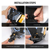 NEEWER GP19 Motorcycle Helmet Chin Strap Mount for Action Camera, view 6