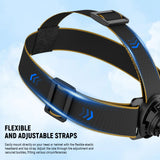 NEEWER GP20 Magnetic Quick Release Head Strap Mount for Action Camera, view 4