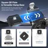 NEEWER GP67 Backpack Camera Clip Mount, view 2