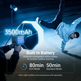 NEEWER HB60C 60W Portable Mini RGB LED Video Light, view 3