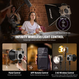 NEEWER HB80B 80W Bi-Color Mini COB LED Video Light, view 5
