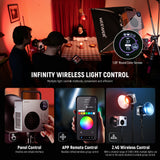 NEEWER HB80C 80W RGBWW Mini COB LED Video Light, view 6