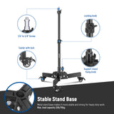 NEEWER ST72 72cm Dolly Heavy Duty Light Stand, view 4