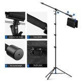 NEEWER 300cm Air Cushioned Light Stand Kit, view 6