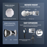 NEEWER HS60C 60W Portable RGB LED Video Light, view 3