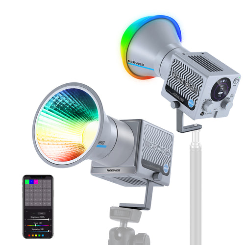 NEEWER HS60C Pro 60W Portable RGB LED Video Light