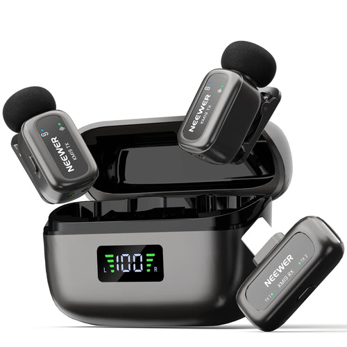NEEWER KM19 Mini Wireless Lavalier Microphone