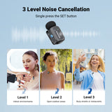 NEEWER KM19 Mini Wireless Lavalier Microphone, view 3