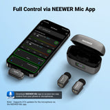 NEEWER KM19 Mini Wireless Lavalier Microphone, view 6