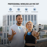 NEEWER KM23 Wireless Lavalier Microphone Kit, view 2