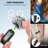 NEEWER KM23B Wireless Microphone Transmitter with App Control, view 2