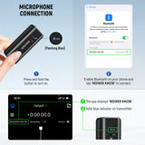 NEEWER KM23B Wireless Microphone Transmitter with App Control, view 3
