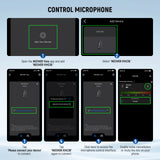 NEEWER KM23B Wireless Microphone Transmitter with App Control, view 5