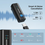 NEEWER KM23C Wireless Lavalier Microphone System, view 3