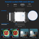 NEEWER 2 Pack RGB480 APP Control RGB LED Light, view 3