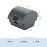 NEEWER 7800mAh Rechargeable Li-ion Battery for Q300, Vision 4, ML300, view 2
