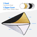 NEEWER 5-in-1 Collapsible Light Reflector, view 2