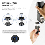 NEEWER Light Stand Mount Adapter for Camera Monitor Ring Light, view 5