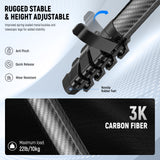 NEEWER LT38 61" Carbon Fiber Travel Tripod, view 3