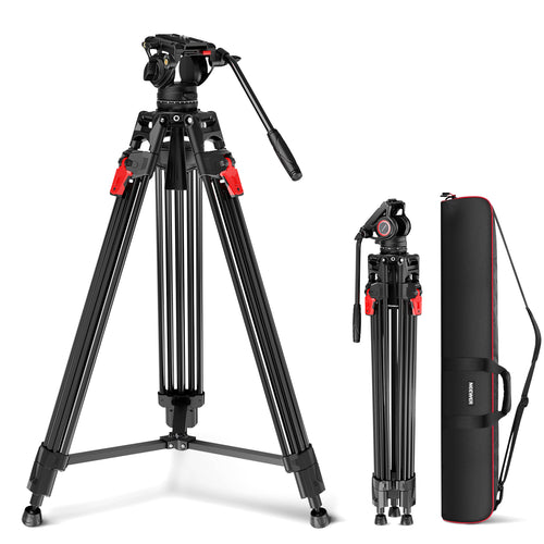 NEEWER LL27 76" Video Tripod with Fluid Head