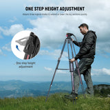 NEEWER LL38 79" Professional Video Tripod, view 3