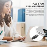 NEEWER LM1 Plug & Play Omnidirectional USB Lapel Microphone, view 2