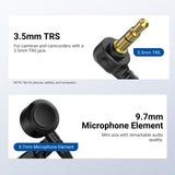 NEEWER LM10 2 Pack 3.5mm TRS ø9.7mm Lavalier Microphone, view 4