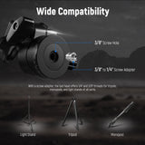 NEEWER GM36 36mm Metal Panorama Low Profile Camera Tripod Ball Head, view 5