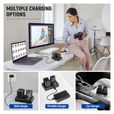 NEEWER Replacement Battery and Charger Set for Canon LP-E6NH, view 6