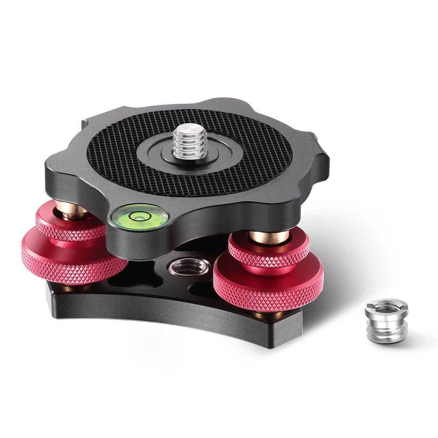 NEEWER LP64 Tripod Head Leveling Base Camera Leveler