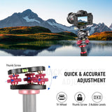 NEEWER LP64 Tripod Head Leveling Base Camera Leveler, view 2
