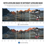 NEEWER LP64 Tripod Head Leveling Base Camera Leveler, view 3