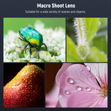 NEEWER LS-26 PRO 105mm Macro Lens with 17mm Phone Clip & 67mm Filter Adapter, view 4