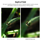 NEEWER LS-28 PRO 10X Macro Lens with 17mm Thread Phone Lens Clip & Diffuser For Smartphone, view 3