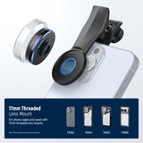NEEWER LS-28 PRO 10X Macro Lens with 17mm Thread Phone Lens Clip & Diffuser For Smartphone, view 6