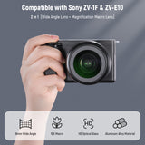 NEEWER LS-30 40.5mm HD Wide Angle Lens For Sony ZV-1F / ZV-E10, view 2